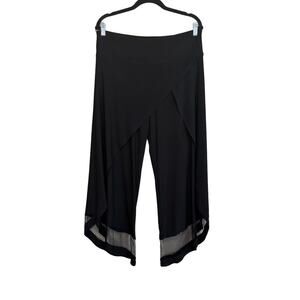 By JJ Palazzo Pants Black XL